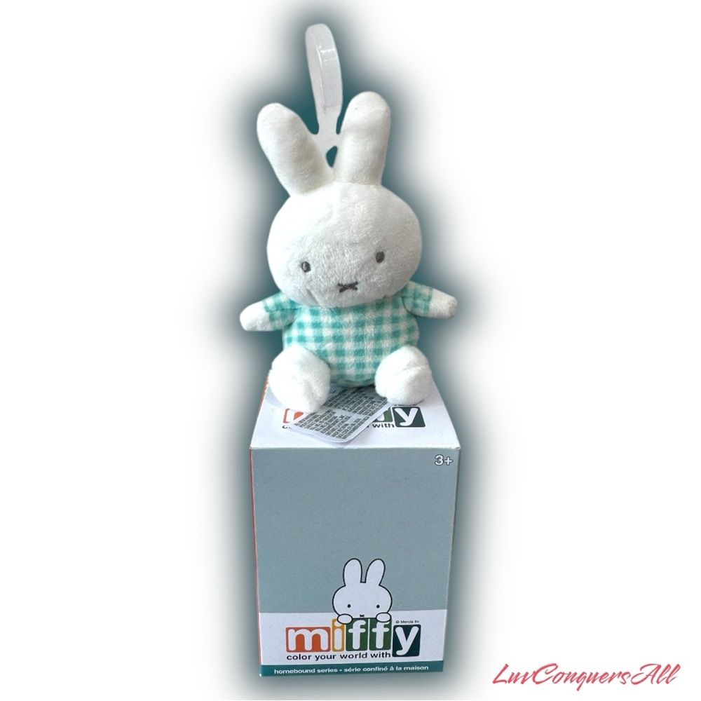Color Your World with Miffy Plush Collectible Keychain
